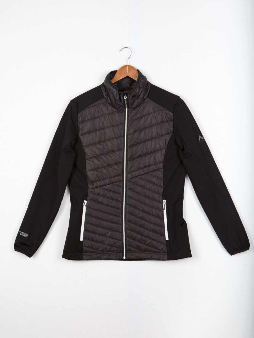 McKinley Rubilo Hybrid Insulated Jacket Black Women Size M